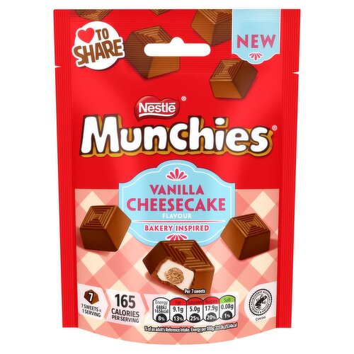NESTLE MUNCHIES VANILLA CHEESECAKE AS