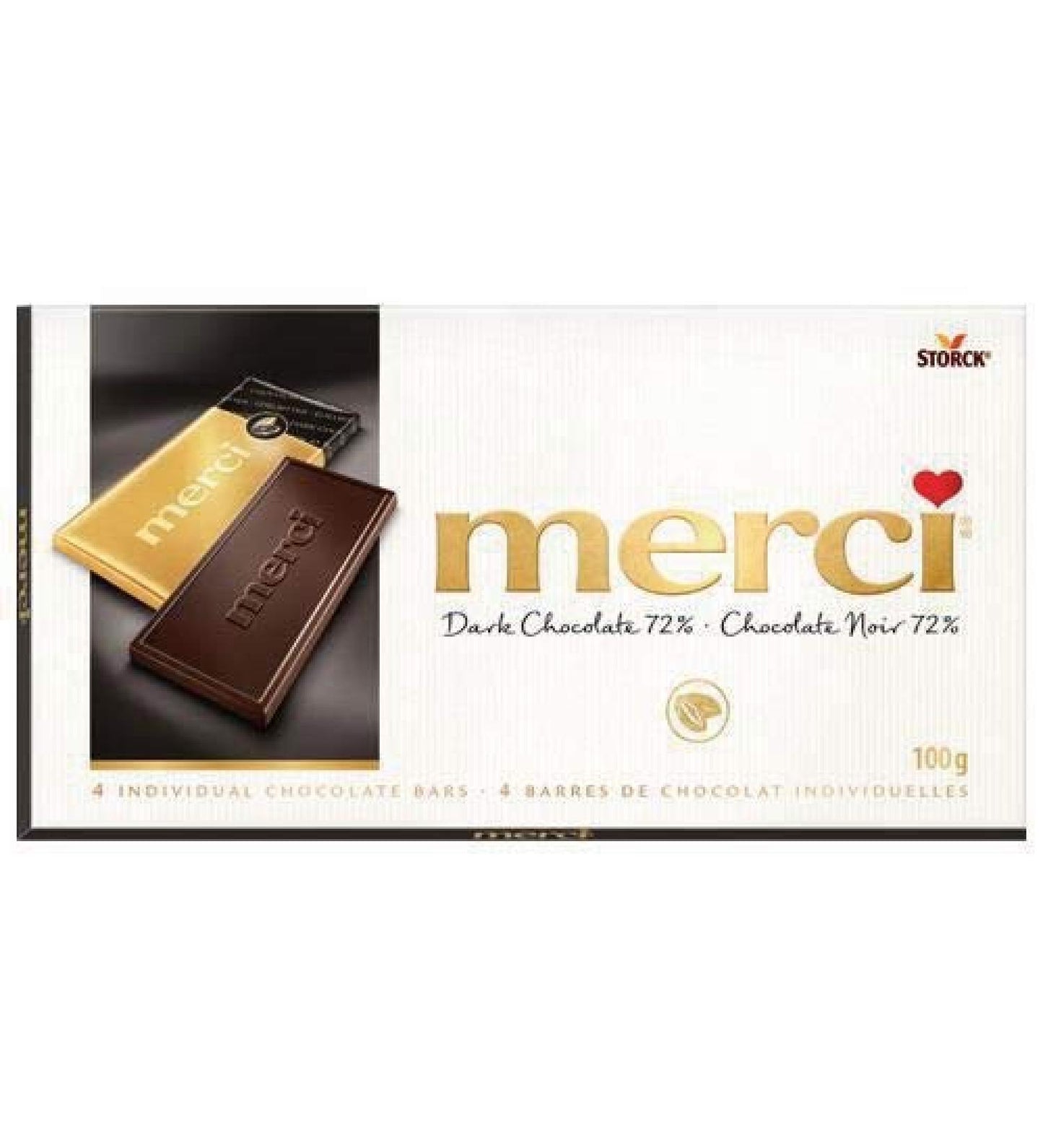 MERCI DARK CHOCOLATE 72%
