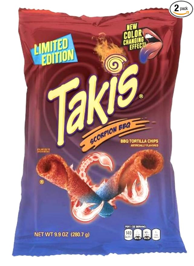 TAKIS SCORPION BBQ LIMITED EDITION