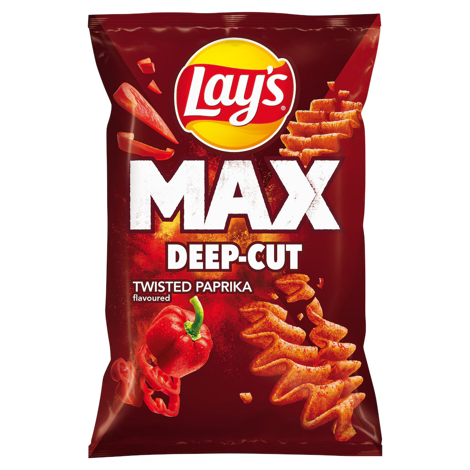 LAYS DEEP CUT TWISTED PAPRIKA