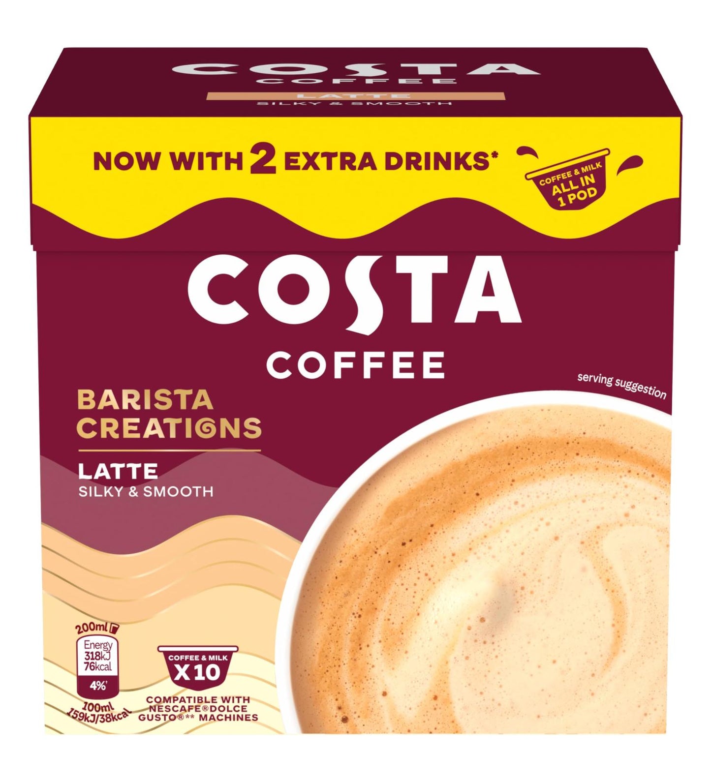 COSTA COFFEE DOLCE GUSTO