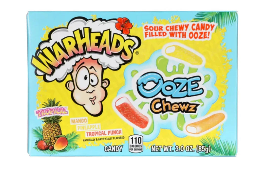 WARHEADS OOZE CHEWZ TROPICAL