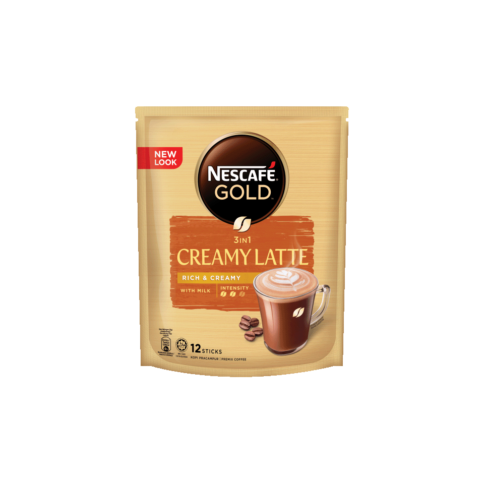 NESCAFE GOLD CREAMY LATTE 3X1