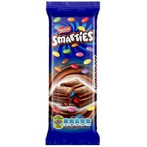 SMARTIES MILK CHOCOLATE BAR SWS