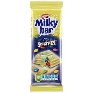 MILKYBAR WITH SMARTIES BAR SWS