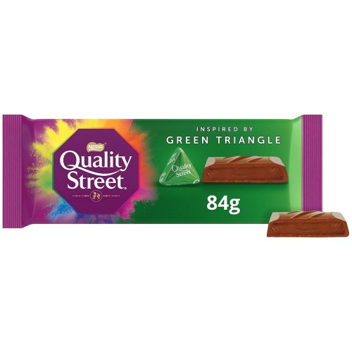 QUALITY STREET GREEN TRIANGLES AS