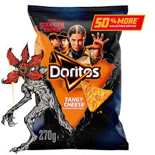 DORITOS STRANGER THINGS TANGY CHEESE BIG BAG