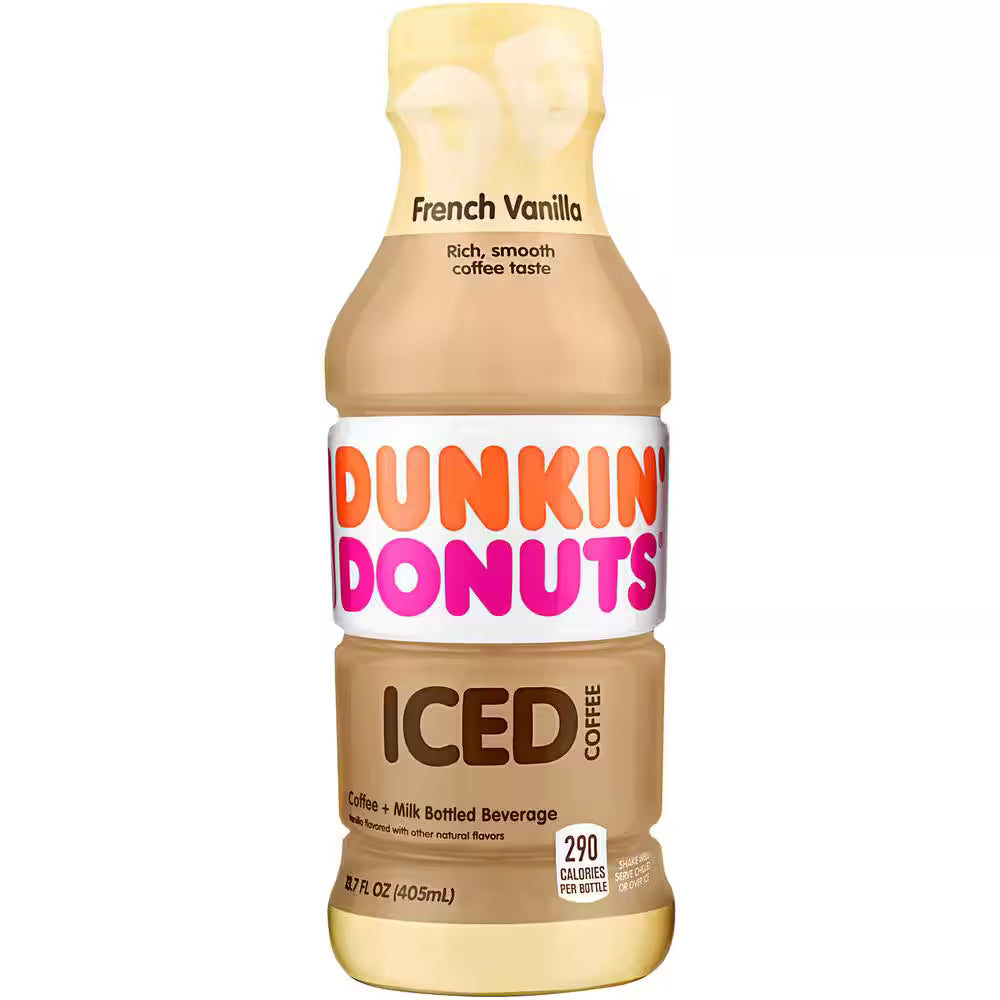 DUNKIN ICED COFFEE FRENCH VANILLA