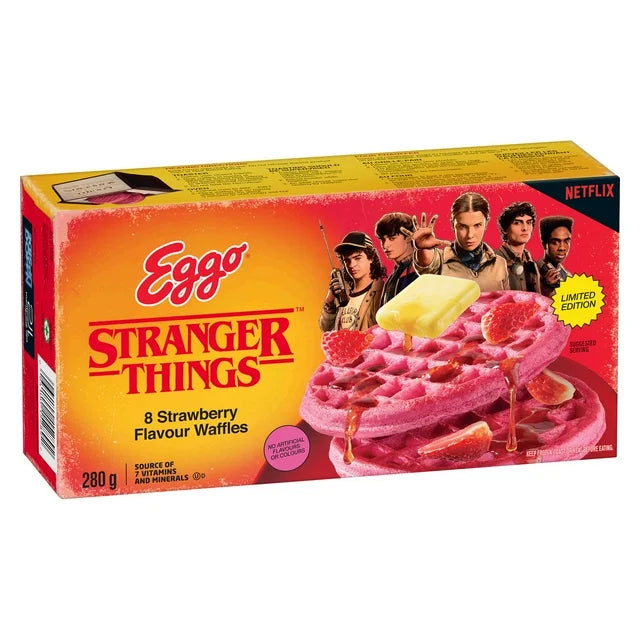 STRANGER THINGS STRAWBERRY WAFFLES