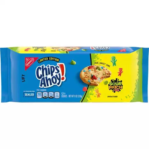 CHIPS AHOY SOUR PATCH LIMITED EDITION