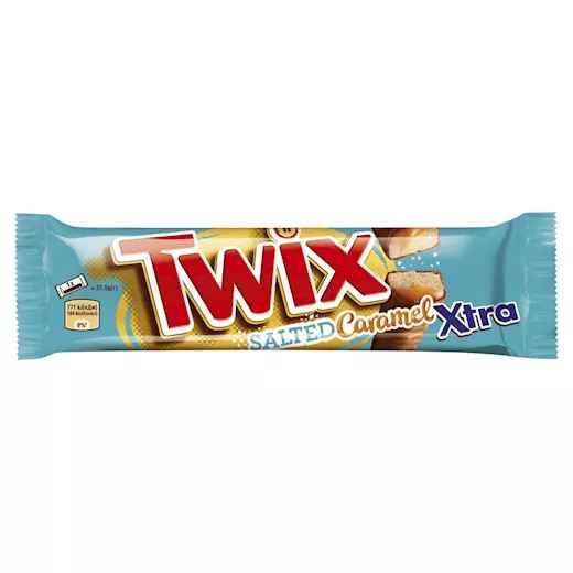 TWIX SALTED CARAMEL XTRA SHARE SIZE