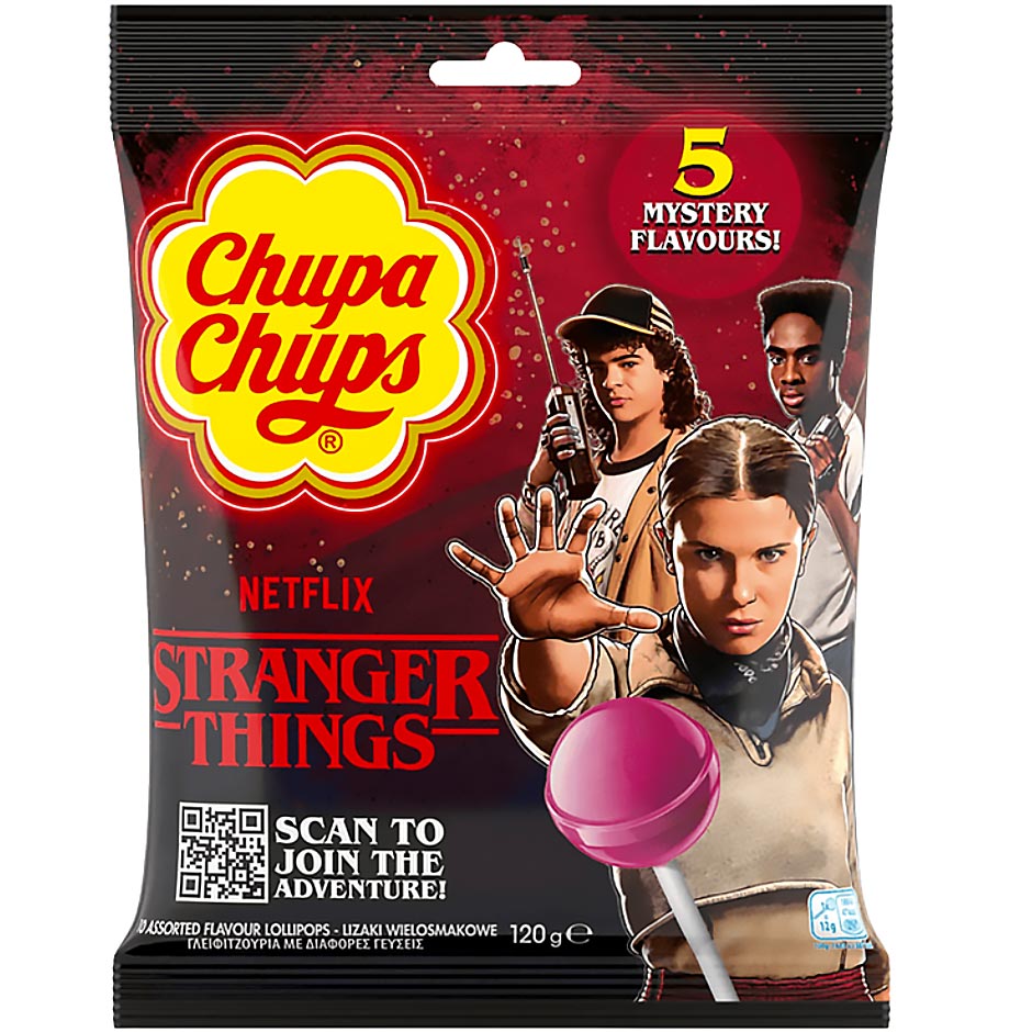 CHUPA CHUPS STRANGER THINGS - LIMITED EDITION
