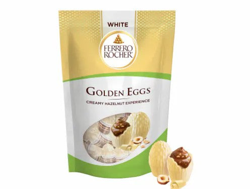 FERRERO GOLDEN EGGS WHITE AS