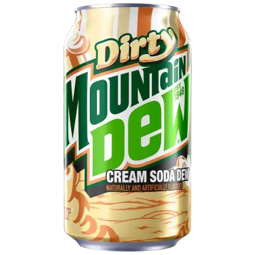 MOUNTAIN DEW DIRTY CREAM SODA - NEW ITEM