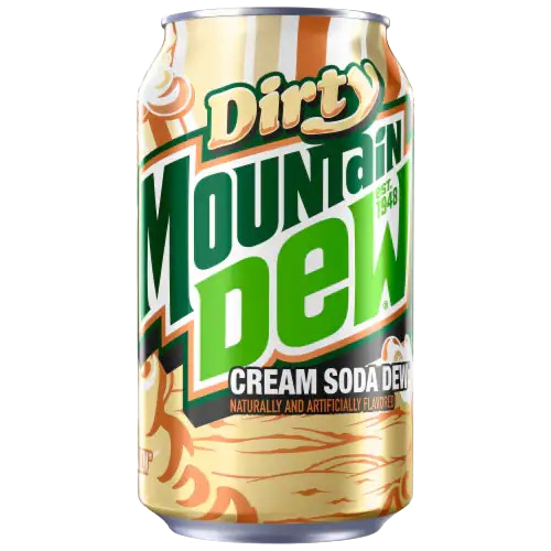 MOUNTAIN DEW DIRTY CREAM SODA - NEW ITEM