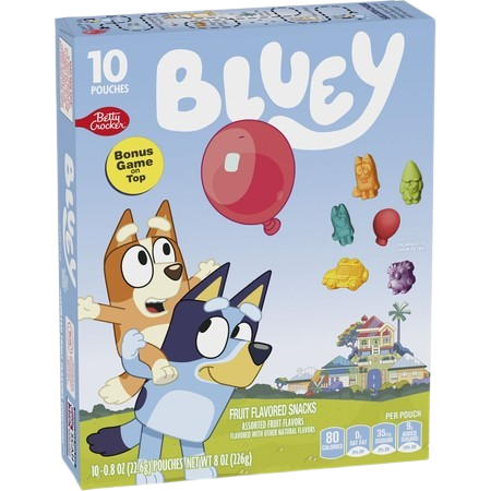 BLUEY FRUIT FLAVOURED SNACK