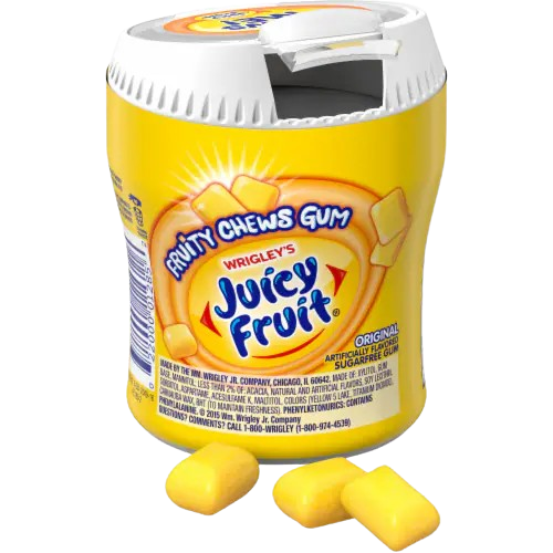 JUICY FRUIT GUMS BOTTLE