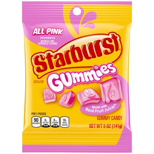 STARBURST ALL PINK GUMMIES
