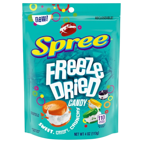 SPREE FREEZE DRIED - NEW ITEM MADE IN USA