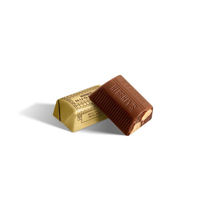 HERSHEY NUGGET MILK CHOCOLATE WITH ALMONDS BIG BAG