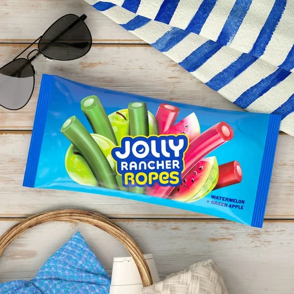JOLLY RANCHER ROPES WATERMELON AND GREEN APPLE