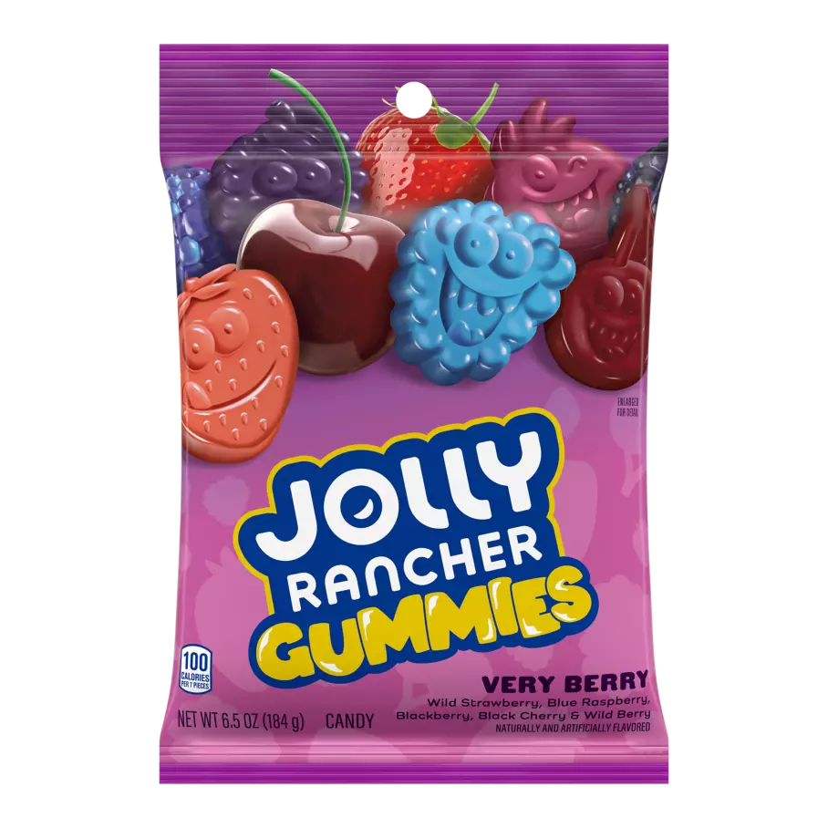 JOLLY RANCHER GUMMIES VERRY BERRY - BIG BAG