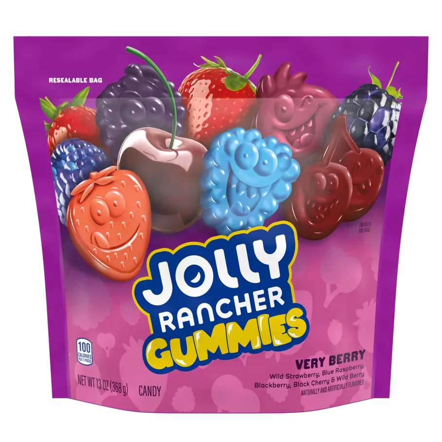 JOLLY RANCHER GUMMIES VERY BERRY - BIG BAG