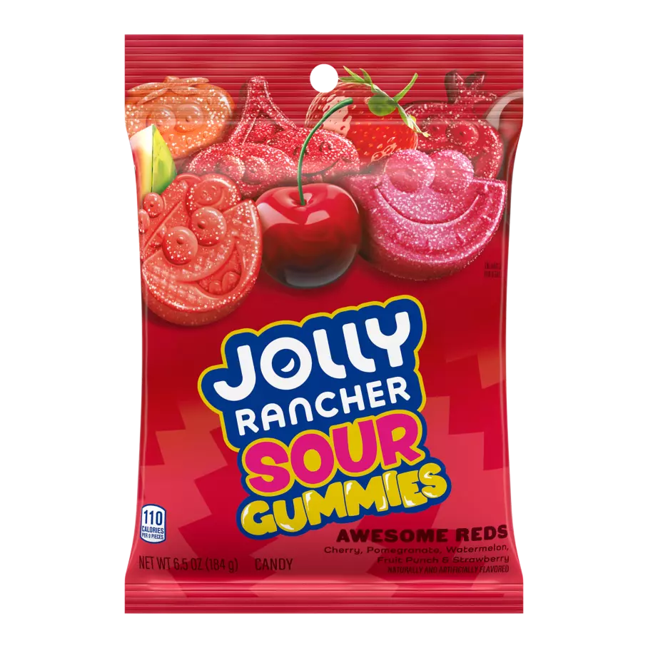 JOLLY RANCHER GUMMIES AWESOME REDS - BIG BAG