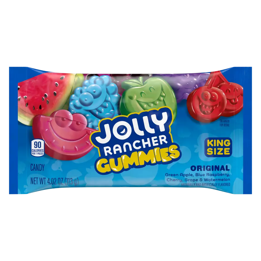 JOLLY RANCHER GUMMIES ORIGINAL KING SIZE
