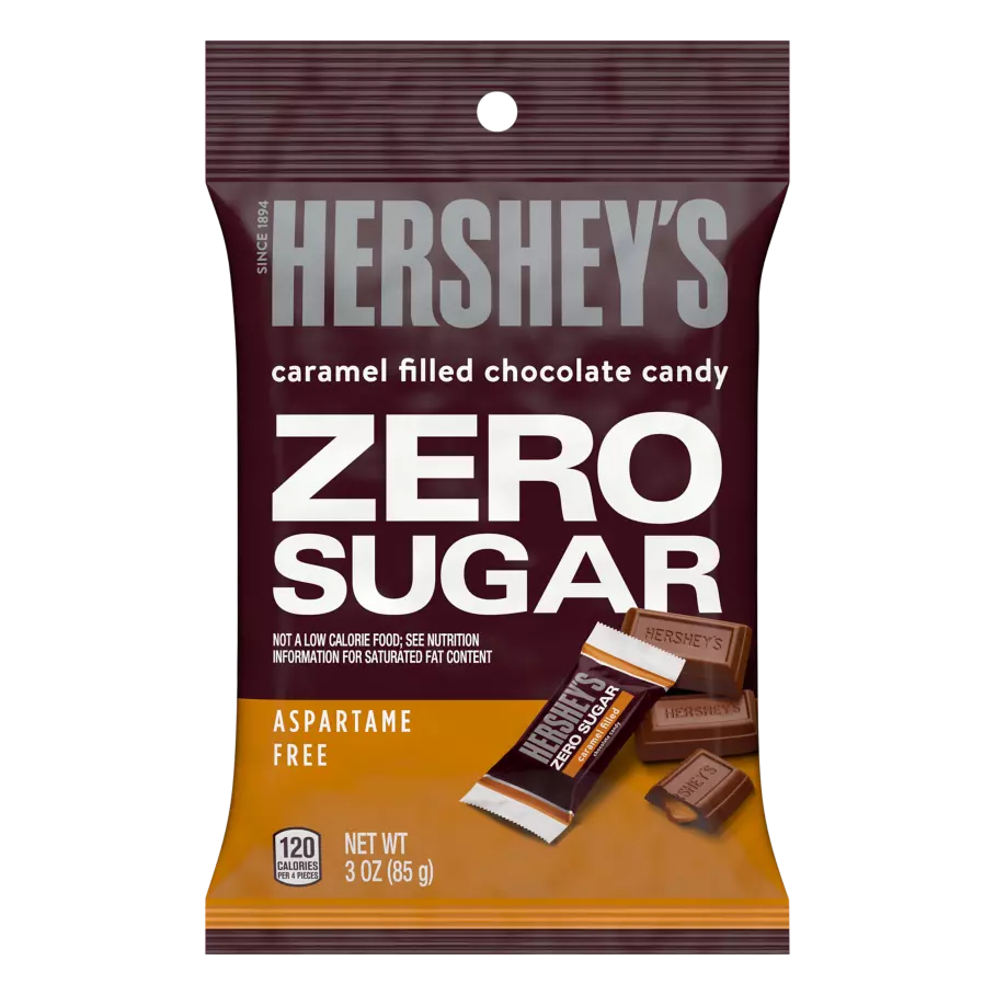HERSHEY ZERO SUGAR CARAMEL