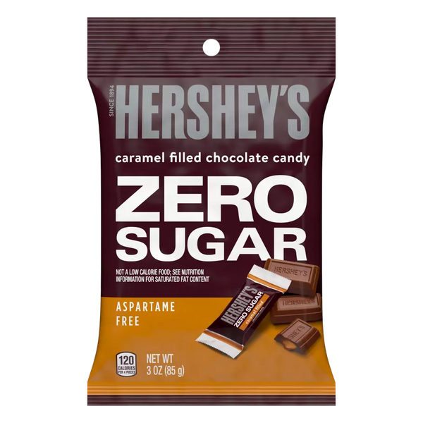 HERSHEY ZERO SUGAR CARAMEL