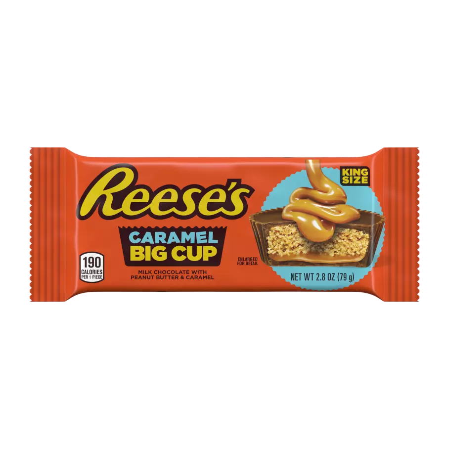 REESES BIG CUP CARAMEL KING SIZE