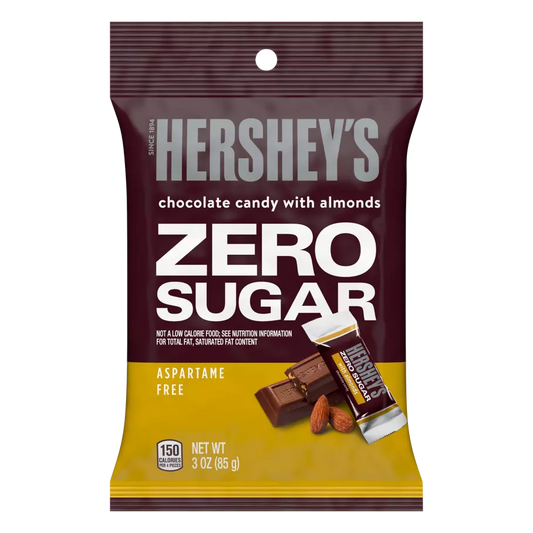 HERSHEY ZERO SUGAR ALMONDS