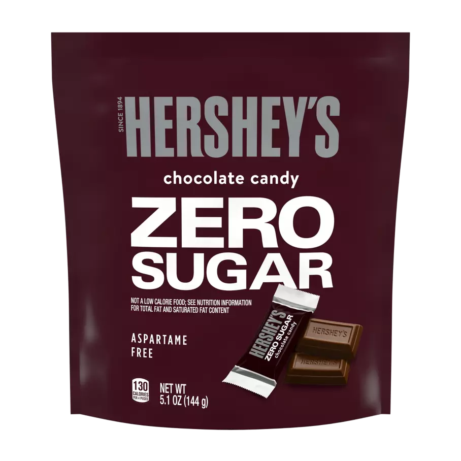 HERSHEYS ZERO SUGAR CHOCOLATE CANDY