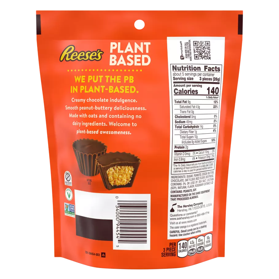 REESE'S PLANT BASED OAT CHOCOLATE  - BIG BAG