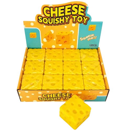 CHEESE SQUISHY TOY - GENERIC