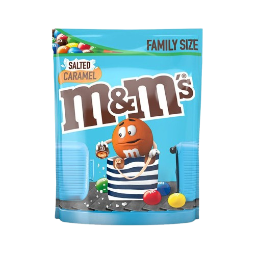 M&Ms SALTED CARAMEL FAMILY SIZE