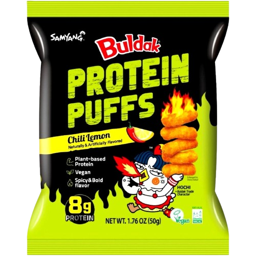 BULDAK PROTEIN PUFFS CHILI LEMON ASJ