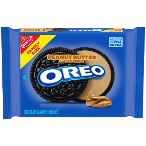 OREO PEANUT BUTTER - FAMILY SIZE EC