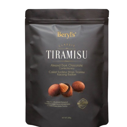 BERYL'S TIRAMISU ALMOND DARK CHOCOLATE