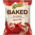 CHEETOS FLAMING HOT BAKED 50%LESS FAT EC