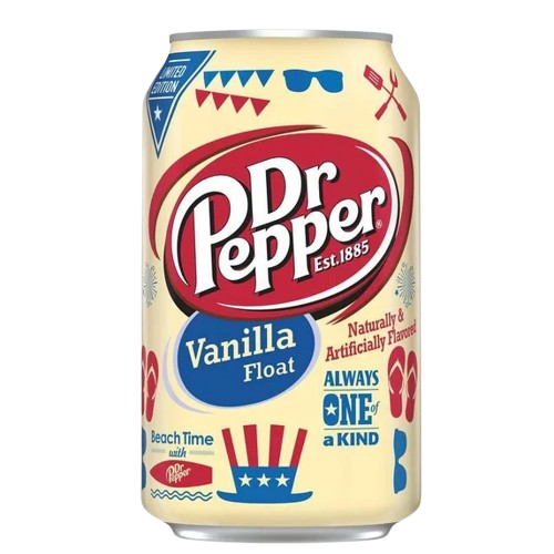 DR PEPPER VANILLA FLOAT - MADE IN USA 355ML