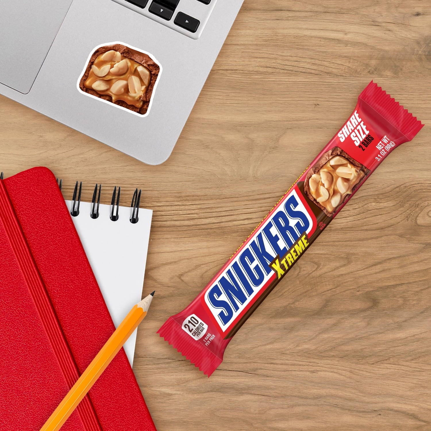 SNICKERS XTREME SHARE SIZE