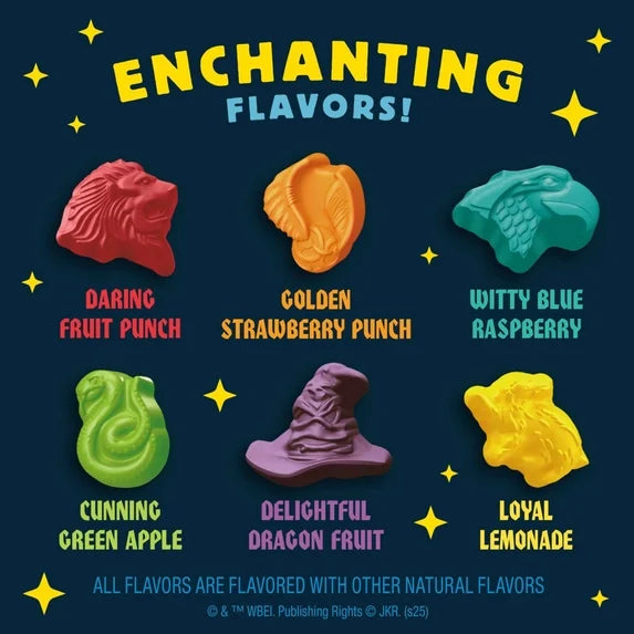 HARRY POTTER FRUIT FLAVOURED SNACKS - LIMITED EDITION