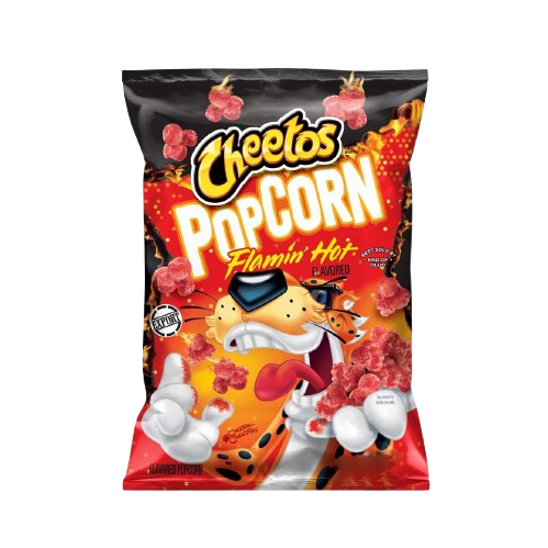 CHEETOS POPCORN FLAMING HOT- SMARTFOOD BIG BAG