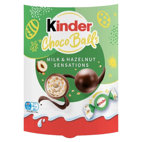 Kinder Choco Balls Milk & Crisp Sensations HAZELNUT AS