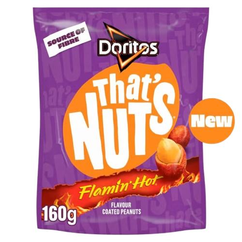 DORITOS NUTS FLAMING HOT