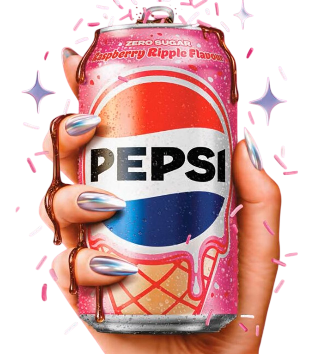 PEPSI RASPBERRY & RIPPLE ICE CREAM - SUPER RARE