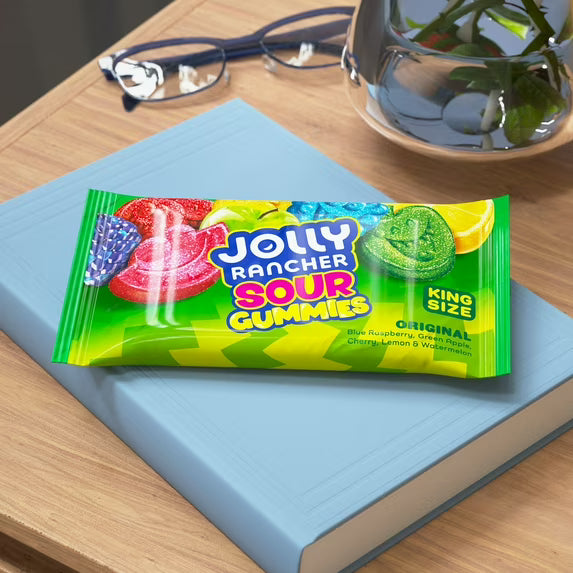 JOLLY RANCHER SOUR GUMMIE KING SIZE