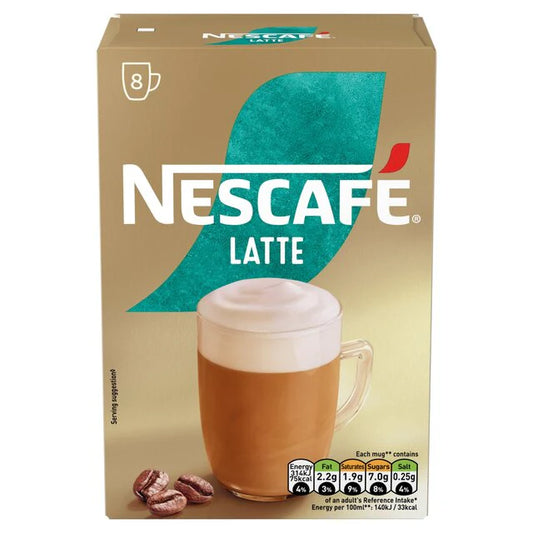 NESCAFE LATTE SACHETS AS